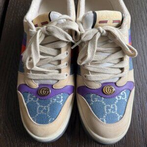 Gucci Screener GG Denim Sneakers